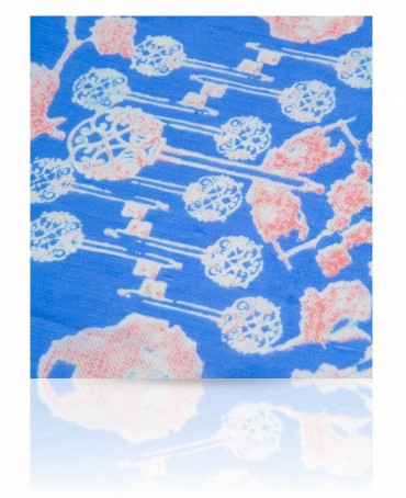 Палантин Женский S-KEY.MED/BLUE